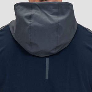 Ensemble de survêtement unisexe en nylon, veste coupe-vent et pantalon de survêtement, ensemble de survêtement en nylon, veste zippée avec bande réfléchissante, survêtement léger - Product Image 5