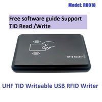 Etiqueta RFID UHF con TID Modificable para Trazabilidad y Seguimiento de Activos, Memoria de 128 bits, 100K Ciclos de Lectura/Escritura, EPC Gen2