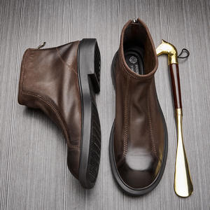 Zapatos Casuales Ligeros con Plantilla Absorbente de Sudor y Estructura Flexible, Zapatos Diarios para Hombre, Zapatos de Cuero - Product Image 2