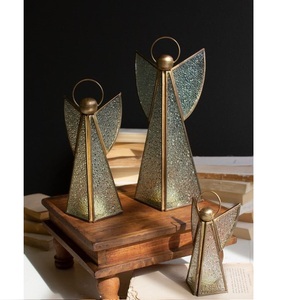Mango Wooden Table <b>Top</b> Best Selling High Quality Home Decor <b>Angel</b> for Christmas Decoration Used - Product Image 2