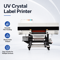 Impresora UV DTF Industrial de 60 cm con 4 cabezales I3200 |   Impresión Digital con Lámina Dorada para Embalaje en Sustratos Rígidos y Flexibles
