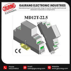 Boîtier modulaire en plastique pour rail Din d'approvisionnement en vrac MD12T-22.5-02 boîtier de commande extérieur IP66 boîtiers électroniques et d'instruments - Product Image 2