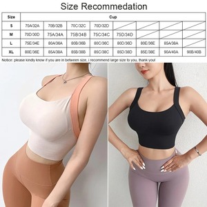 Cloud Rise Sexy Back Sports Bra para niña entrenamiento Yoga Crop Top mujer Fitness ropa interior de talla grande señora chaleco baile correr camisa - Product Image 3