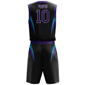 Uniforme de basket-ball nouveau style de qualité supérieure pour adultes uniforme de basket-ball d'entraînement par sublimation personnalisée de haute qualité - Product Image 3