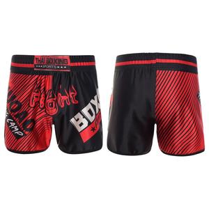 Pantalones Cortos de Entrenamiento de Muay Thai y Kickboxing 100% Poliéster, Ligeros, para Artes Marciales, Gimnasio y Deportes - Product Image 2