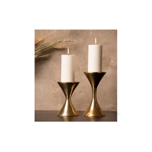 hot sale Golden Antique Metal Candle Holder <b>stand</b> with gold Luxury Best Quality Fancy Antique Wholesale Candle Holder - Product Image 6