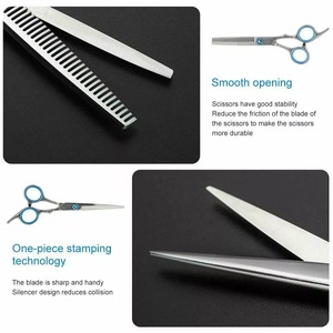 กรรไกรตัดผมมืออาชีพ สแตนเลส สำหรับซอยผม ชุดตัดผมช่างตัดผม ขนาด 6 นิ้ว สำหรับคนถนัดขวา เกรด A+ มาตรฐาน CE ISO - Product Image 4