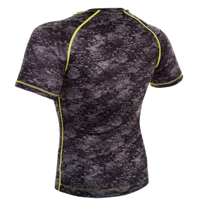 Rashguard de sublimation MMA pour hommes NESTRUE SPORTS, effet délavé, faible MOQ, BJJ, manches longues, surf, arts martiaux, UPF50, anti-UV, respirant - Product Image 6