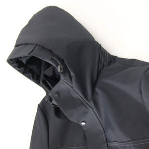 Vestes coupe-vent unisexes légères OEM pour l'hiver, tissu en toile, meilleure qualité, vente chaude, vêtements d'extérieur, col à capuche, logo sur le devant - Product Image 5