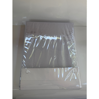 Sac en PVC à double couche avec soufflet sur 3 côtés, personnalisé, avec insert en carton, bouton pression en plastique ou en métal de qualité supérieure, pochette textile