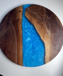 Ensemble de sous-verres en bois naturel et résine Tapis de boisson faits à la main à bas prix pour table à manger et cadeau à usage par WORLD CRAFT IMPEX - Product Image 5