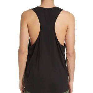 Camiseta sin mangas de ajuste cónico para hombre con tela elástica para hombre, larguero profundo para sisas para fitness y entrenamiento - Product Image 3