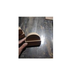 Posavasos clásico de MDF con soporte hecho a mano pulido para forma redonda y tamaño personalizable a la venta - Product Image 1