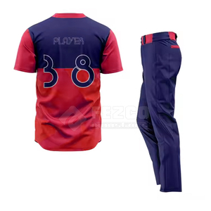 Uniforme de maillot de baseball d'approvisionnement direct d'usine Meilleur prix Uniforme de baseball pour l'équipe Prix de vente entier - Product Image 2