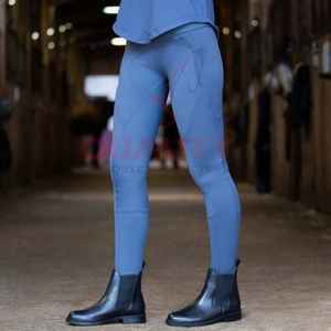 Collants d'équitation performants pour femmes Matériau respirant à séchage rapide Coupe confortable Taille haute avec conception de poignée complète à vendre - Product Image 2