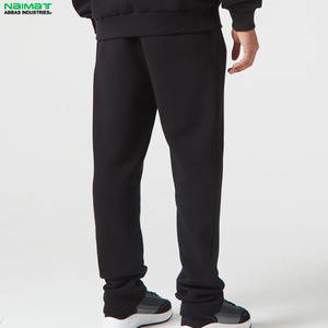 Vente en gros Logo personnalisé surdimensionné French Terry taille élastique Joggers tenue décontractée deux pièces hommes survêtement à capuche ensemble - Product Image 4