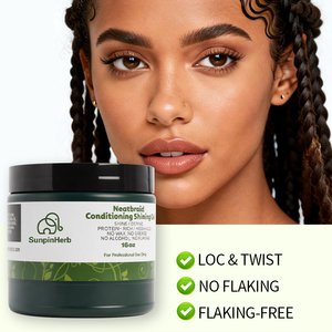 Gel Fijador para Cabello Strong Hold Loc de 16 oz para Trenzas Definidas, Dreads Limpios, Acondicionador, Gel Fijador Brillante, Sin Residuos Blancos - Product Image 1