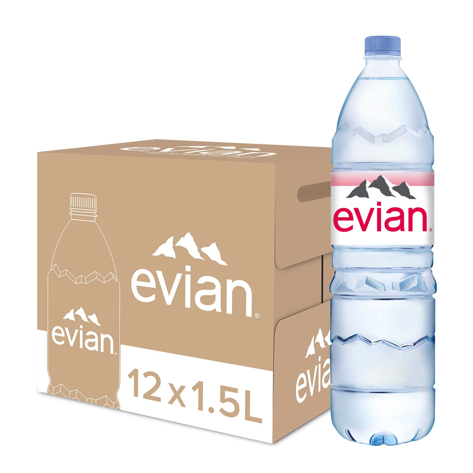 350 мл 500 мл 750 мл High end French evian минеральная вода
