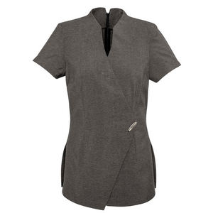 Camiseta Túnica para Salón de Belleza y Spa, Uniforme Unisex de Algodón para Personal de Limpieza de Hoteles, Camareros y Trabajadores de Spa y Salón - Product Image 5