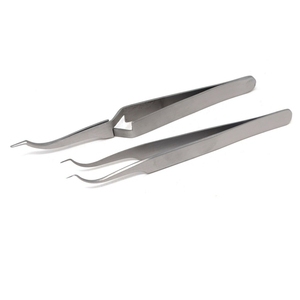 Pince à épiler orthodontique de placement de support dentaire à une main Action inverse Croix Teezers Différentes formes Instruments chirurgicaux - Product Image 2