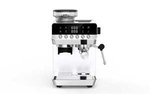Home-use Electric Pressure <b>Coffee</b> Grinder CM1620 20Bar Stainless Steel Espresso Semi-Automatic Self-Cleaning All-in-One <b>Machine</b> - Product Image 2