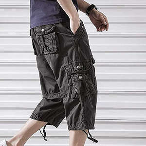 New Arrival Oem Wholesale Cotton <b>Man</b> Cargo <b>Shorts</b> High Street Breathable New Fashion Knitted <b>Elastic</b> Custom Quick Dry - Product Image 2
