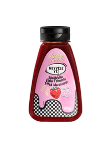 บีบแล้วกิน! ชิอาแอนด์สตรอเบอร์รี่แบบทาได้ ปราศจากน้ำตาล 290 กรัม - Product Image 1