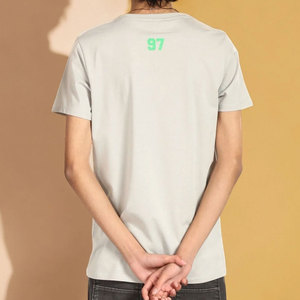 T-shirt pour homme le plus vendu, couleur personnalisée, style décontracté, haute qualité, toile 220 grammes, motif imprimé, service OEM - Product Image 3