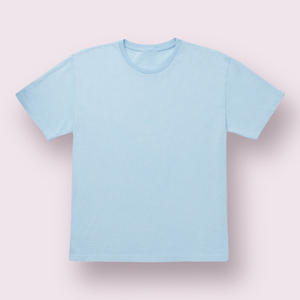 Camiseta unisex lavada con ácido para hombre, 100% algodón, cuello redondo, logotipo y diseño personalizados, tela de punto de algodón pesado - Product Image 5