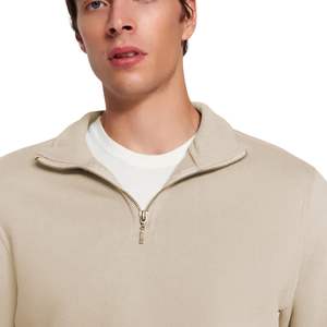 Sudadera de Forro Polar con Cuello y Cierre de Cremallera para Hombre, Sudadera con Logotipo Personalizado para Hombre, Último Diseño, Sudadera Lisa para Invierno - Product Image 5