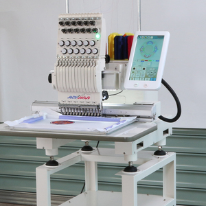 New Quality 1200RPM REVHON Professional Computerized Mini Single Head 9/12 Needles Embroidery Machine for Cloth <b>Hat</b> - Product Image 5