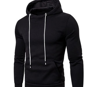 Meilleure vente de pull à capuche à manches longues pour hommes qualité supérieure entièrement personnalisable entraînement léger 100% coton hiver - Product Image 3