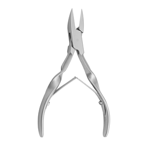 Coupe-ongles professionnel personnalisable en acier inoxydable, coupe-ongles latéral, double ressort, ouverture large, logo personnalisé - Product Image 1