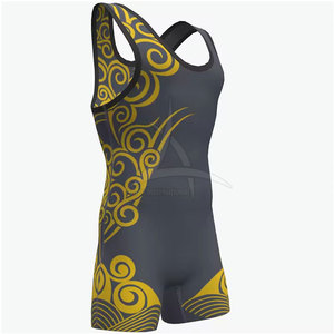 Nueva Llegada, Singletes de Lucha de Alta Calidad en Spandex/Poliéster, Transpirables, Ecológicos, Último Diseño, Venta al Por Mayor - Product Image 3