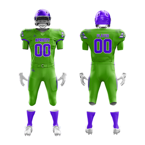 Camiseta de práctica de fútbol americano de malla ligera personalizada, Camiseta corta transpirable de talla grande para entrenamiento de equipos, sublimada personalizada - Product Image 3