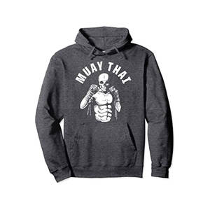 Sudadera con Capucha de Jiu Jitsu y MMA para Hombre, Sudadera de Artes Marciales de Algodón, Diseño Cómodo y Modesto, Tops Casuales de Entrenamiento para Artes Marciales - Product Image 3