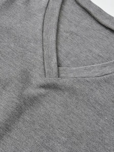 Camiseta de manga corta de moda para mujer, nueva almohadilla asimétrica para el hombro, sin tirantes decoración, diseño plisado, dulce verano - Product Image 4