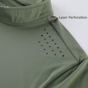 Meilleures ventes de t-shirts de compression à manches longues pour hommes, hauts de yoga, vêtements de sport, vêtements de compression pour la salle de sport, vêtements de sport pour hommes - Product Image 5