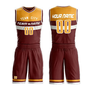 Maillot de basket-ball double face pour hommes et enfants Uniforme de sport à séchage rapide Ensemble respirant Style portable pour le basket-ball pour enfants - Product Image 6