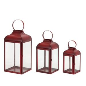 Nordic Christmas Elegant Handmade Iron <b>Floor</b> Hanging Lantern Outdoor Candlestick <b>Holder</b> with Customizable Design for Home Decor - Product Image 3