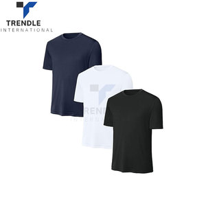 T-shirts à manches courtes col rond pour hommes, 100 % coton épais, doux, durables, respirants, en tissu toile 300g, personnalisables, haute qualité - Product Image 3