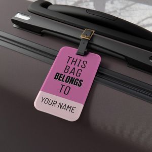 Étiquettes de bagage Porte-carte de visite Étiquette de sac d'identification de voyage pour identificateur de bagage de voyage - Product Image 3