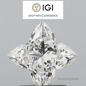 Diamante Cultivado en Laboratorio, Corte Estrella, Facetado, Certificado IGI, Color DEF, Claridad VVS/VS, Diamante Suelto para Joyería - Product Image 2