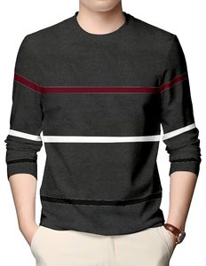 Top Selling High Quality <b>Yarn</b> Dyed Short Sleeve T-shirt Custom Cotton <b>Polyester</b> Knitted Breathable Eco-Friendly Quick Dry Men's - Product Image 5