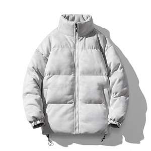 Nuevo diseño invierno 2025 colección chaqueta acolchada funcional estilo con capucha en blanco Casual algodón acolchado Puff chaqueta para hombres - Product Image 5