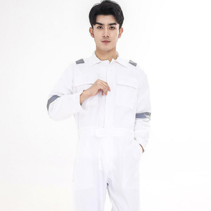 Mono DE TRABAJO reflectante de alta visibilidad unisex, Mono de algodón y poliéster de alta visibilidad, uniforme mecánico personalizable, características de seguridad - Product Image 3