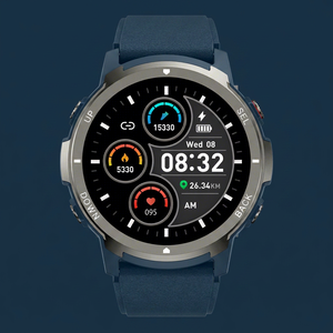 สมาร์ทวอทช์ Sower S52 หน้าจอ TFT ทรงกลม 1.39 นิ้ว วัดอัตราการเต้นของหัวใจ วัดค่าออกซิเจนในเลือด กันน้ำระดับ IP68 นาฬิกาออกกำลังกายสำหรับทุกเพศ - Product Image 3