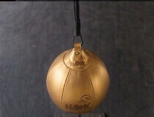 KLTW INT'L Ballon de vitesse de boxe à double extrémité, sac de frappe lourd en cuir PU, avec attache élastique, pour entraînement de réflexes à domicile, en salle de sport et MMA - Product Image 2