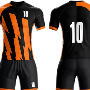 Camisetas de Fútbol Personalizadas por Sublimación, de Alta Calidad, Secado Rápido, 100% Poliéster, Unisex para Adultos, Impresión por Transferencia de Calor - Product Image 6