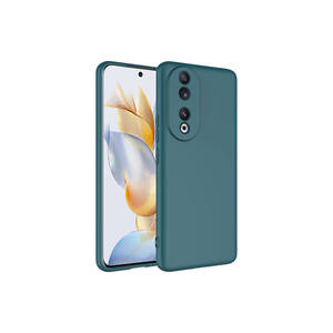 Coque arrière de luxe Netzy, étui de protection en silicone premium pour Honor 90 Mara Edition, silicone souple, compatible avec 8i 14 Plus A14 Google Vivo - Product Image 2